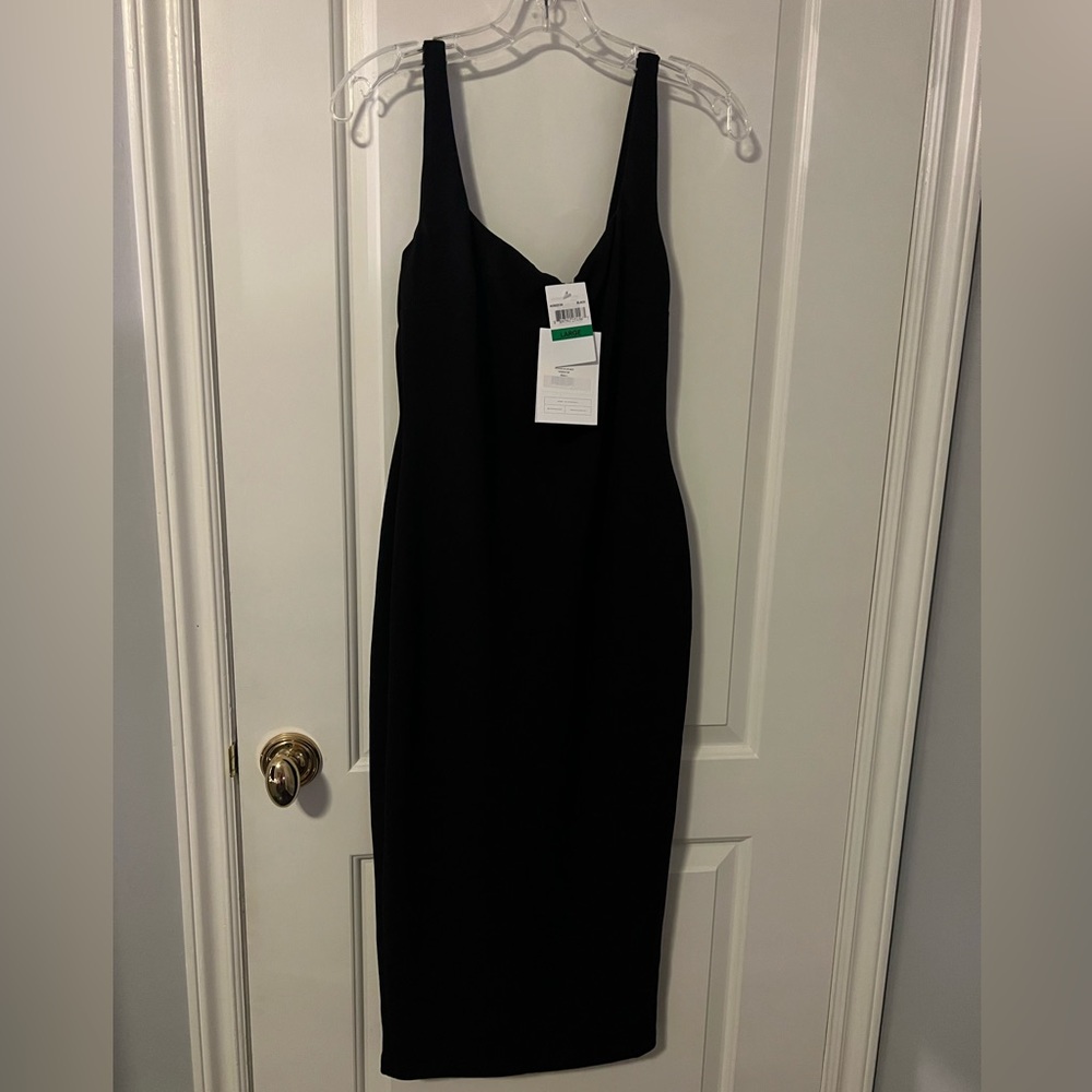 COPY - Nookie black midi dress size L